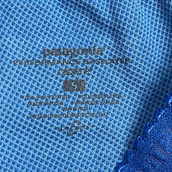 Patagonia Performance Baselayer Capilene Leggings Womens Size‎ Small Blue USA - Picture 4 of 10